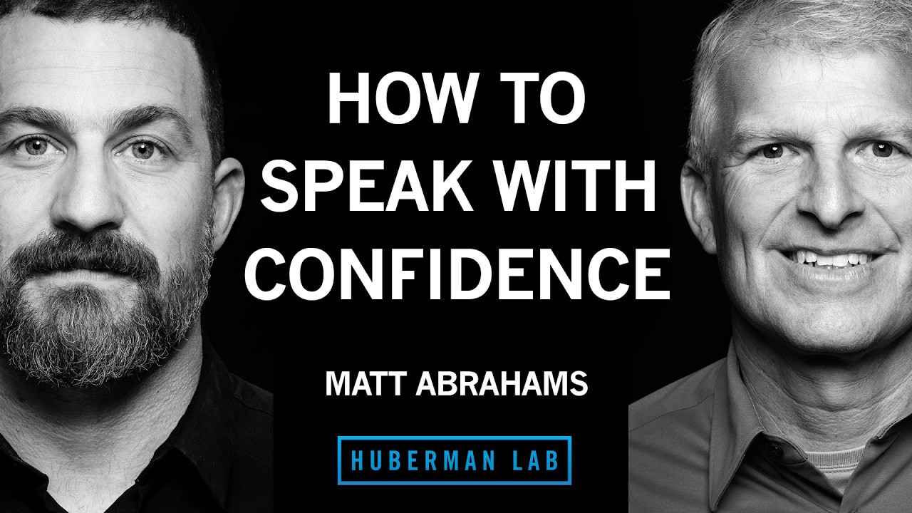 Matt Abrahams: How to Speak Clearly & With Confidence | Huberman Lab •  Podcast Notes