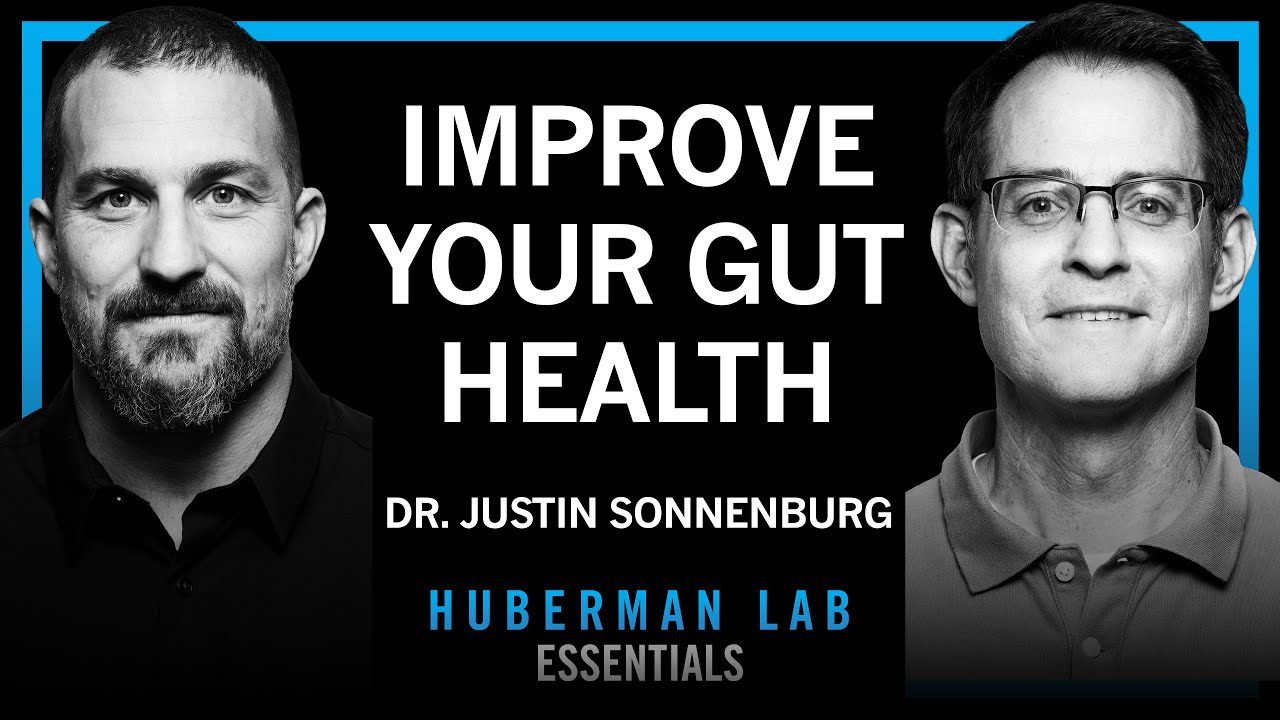 Essentials: Build a Healthy Gut Microbiome | Dr. Justin Sonnenburg •  Podcast Notes